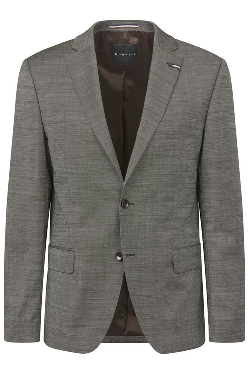 Italian Wool Suit - Olive Green