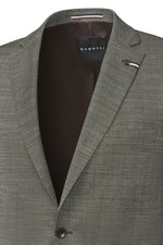 Italian Wool Suit - Olive Green