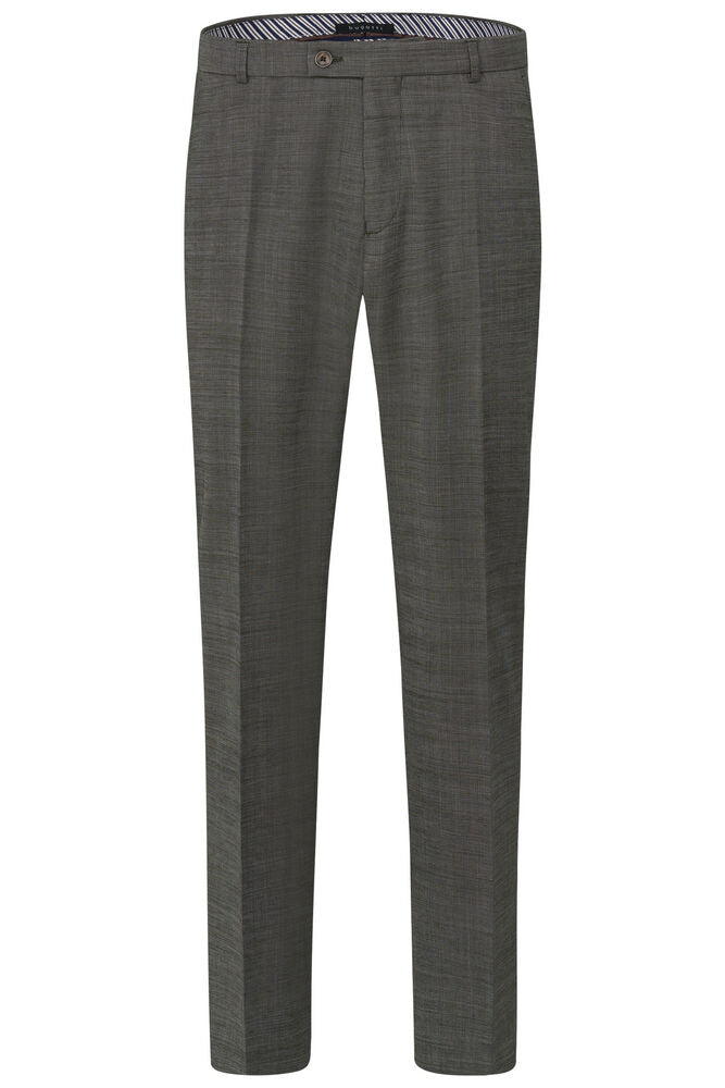 Italian Wool Suit - Olive Green