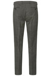 Italian Wool Suit - Olive Green