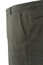 Italian Wool Suit - Olive Green