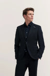 Marzotto Wool Solid Blazer - Black