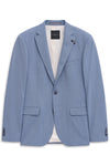 Italian Wool Suit - Light Blue