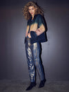 Vanea Tencel Trousers - Navy Mix