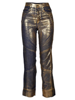 Vanea Tencel Trousers - Navy Mix