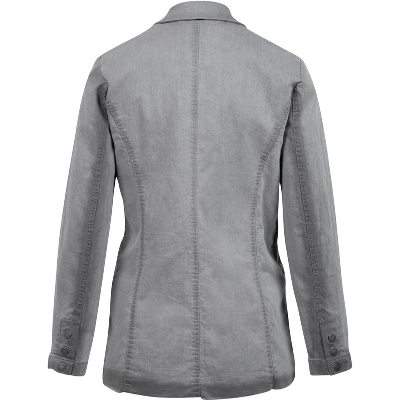 Yelena Stretch Blazer - Grey