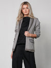 Yelena Stretch Blazer - Grey