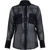 Yara Transparent Shirt - Black