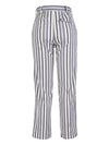 Yusi Striped Trousers -Bone Mix