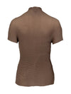 Yonna Waffle T-Shirt - Mud