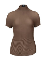 Yonna Waffle T-Shirt - Mud
