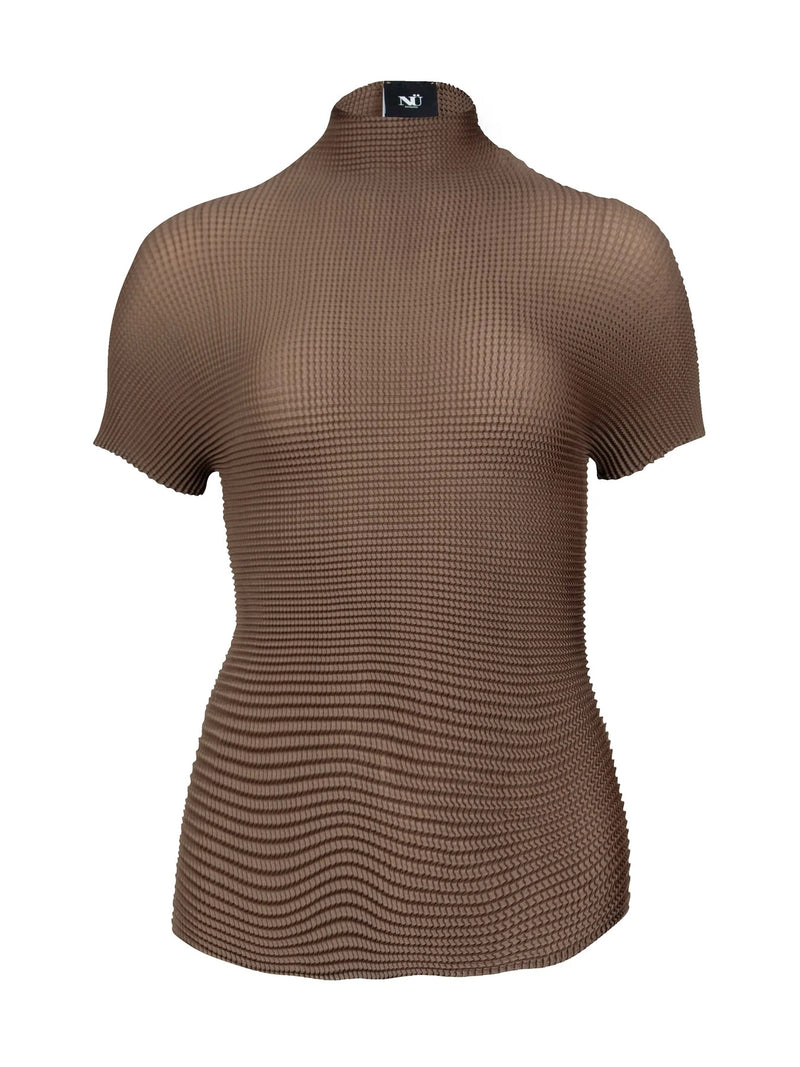 Yonna Waffle T-Shirt - Mud