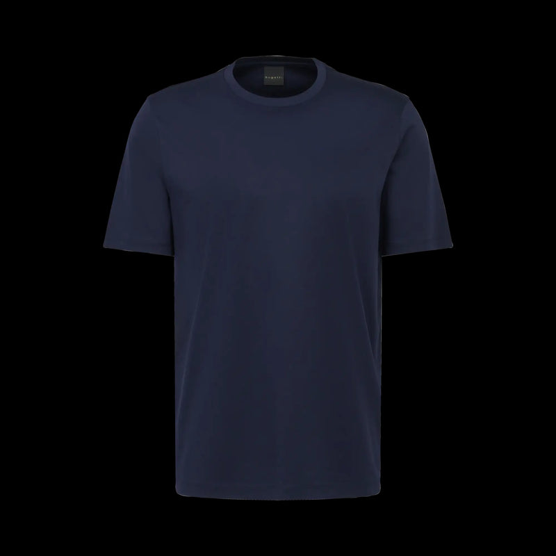 Cotton Crewneck T-Shirt - Navy