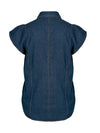 Ziga Short Sleeve Top - Denim