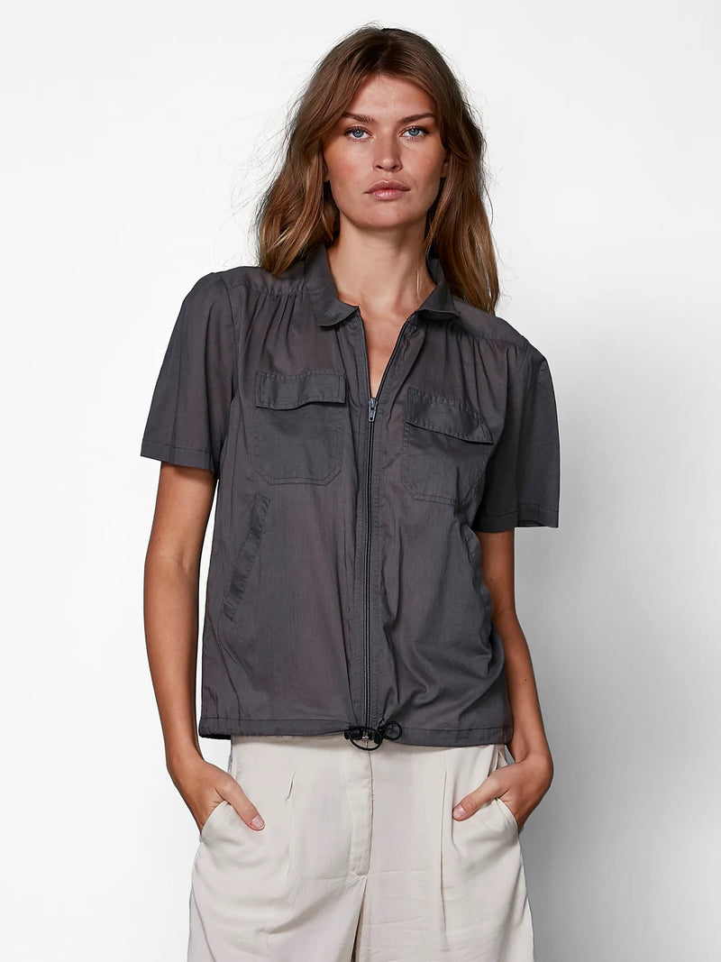 Zelma Top - Dark Grey