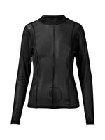 Agneta Mesh Top - Black