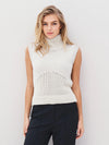 Alexa Knit Top - Bone
