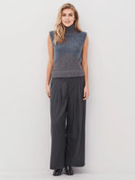 Alexa Knit Top - Grey