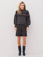 Alena Knit Sweater - Grey Mix