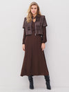 Anett Pleated Jacket - Cappucino