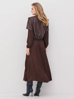 Anett Pleated Jacket - Cappucino