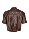 Anett Pleated Jacket - Cappucino