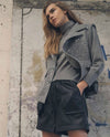 Aston Embellished Vest - Grey