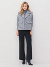 Aston Embellished Vest - Grey