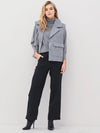 Aston Embellished Vest - Grey