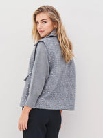 Aston Embellished Vest - Grey