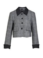 Angela Short Jacket - Grey Mix