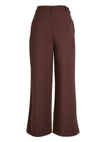 Ariel Pleated Trousers - Grape