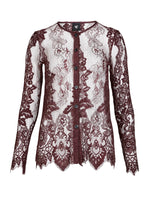 Airel Lace Top - Grape