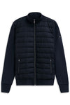 Soft Quilted Zip Jacket - Navy