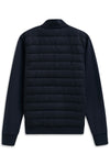 Soft Quilted Zip Jacket - Navy