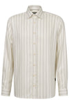 Striped Lyocell Shirt - Off White