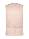 Travel Check Vest - Pink