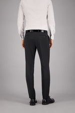 Innovative Wool Trousers - Charcoal