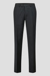 Innovative Wool Trousers - Charcoal