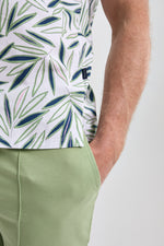 Cuban Collar Resort SS Shirt - Green