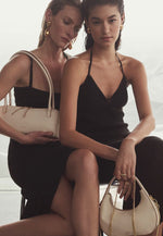 Halter Knit Maxi Dress - Black