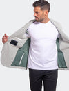 Chevron Stretch Performance Blazer - White/Green