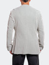 Chevron Stretch Performance Blazer - White/Green