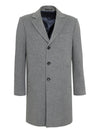 Wool Cashmere Overcoat - Grey