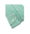 Striped Cotton Linen Shirt - Green