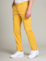 Lightweight Cotton Trousers - Yellow