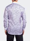 Positions Printed Long Sleeve Shirt - Purple