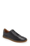 Unlined Leather Trainers - Black