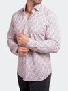 Abstract Performance Long Sleeve Shirt - White