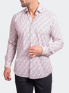 Abstract Performance Long Sleeve Shirt - White